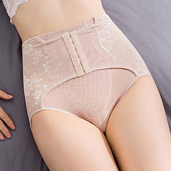 Коригувальні труси з корсетною вставкою DSKT4 бежеві, розмір XL