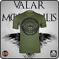 Армейская футболка оливкового цвета Valar Dohuyaris, мужские футболки и майки, тактическая и форменная одежда