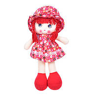 Мягконабивная детская кукла Bambi FG23022437K 40 см Красный, Lala.in.ua