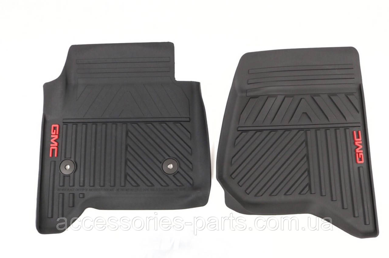 Килимки в салон гумові GMC Sierra 14-2018 Нові Оригінальні, фото 1