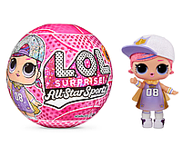 Ігровий набір з лялькою L.O.L. Surprise! All Star Sports Баскетболістки в рожевій кулі (579816), фото 2