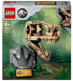 Конструктор LEGO Jurassic World Скам'янілості динозаврів: череп тиранозавра 577 деталей (76964)