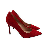Туфлі жіночі Djovannia Червоні натуральна замша 49-22DT 40 H[, код: 7443357