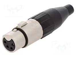 Коннектор Amphenol AC4F Audio AC-Series Female Cable Connector (23335) (AC4F)