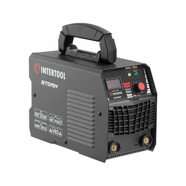 Апарат зварювальний STORM INTERTOOL WT-4004 інверторний MMA-180 A, 230 В, 8,2 кВА, електрод 1,6-4 мм