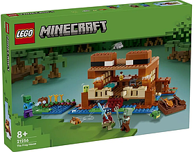 Конструктор LEGO Minecraft Будинок у формі жаби 400 деталей (21256)