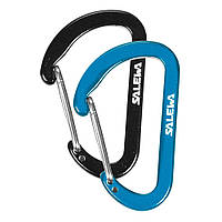 Брелок Salewa Flat Wiregate Carabiner 0999 синий/черный