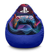 Кресло мешок «Sony Playstation. Яркий геймпад» Оксфорд