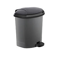 Відро з педаллю 6 л металік Горизонт