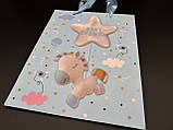 Подарунковий пакет. BABY SHOWER.   18х23х8см, фото 3