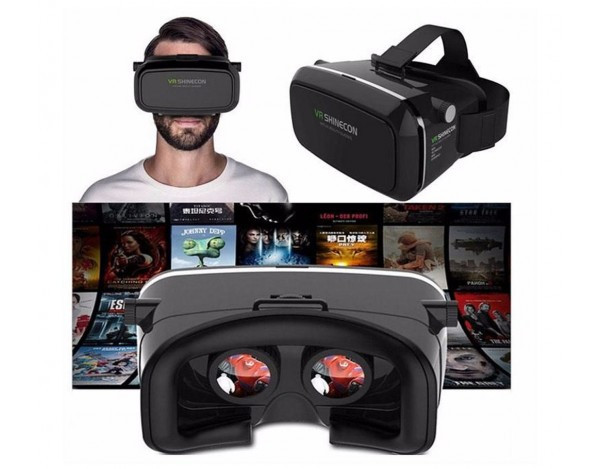 3D очки виртуальной реальности VR BOX SHINECON + ПУЛЬТ - фото 4 - id-p2114376486