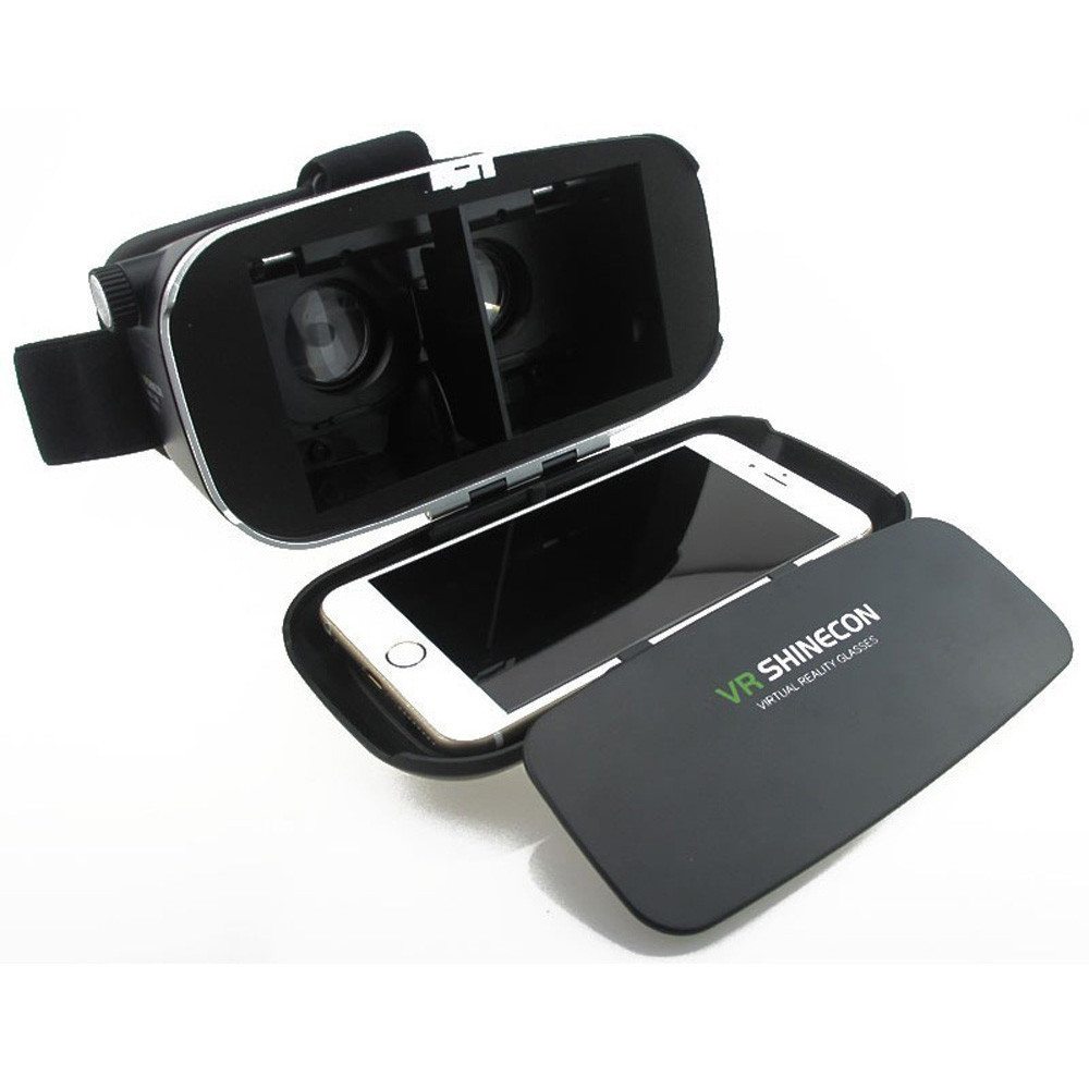 3D очки виртуальной реальности VR BOX SHINECON + ПУЛЬТ - фото 7 - id-p2114376486