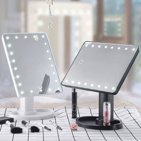 Зеркало настольное с подсветкой LED - бренд Large Led Mirror - фото 5 - id-p2114376510