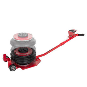 Домкрат підкатний пневматичний 5т(6-12bar, h min 144мм, h max 440мм, 3 подушки, Ø320мм) Forsage F-YHQD-3WT-320A