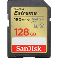 Карта памяти SanDisk 128GB SD class 10 UHS-I Extreme (SDSDXVA-128G-GNCIN) l