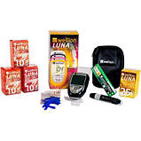 Тест смужки для тестування рівня сечової кислоти у крові на 10 показників Wellion Luna, фото 2