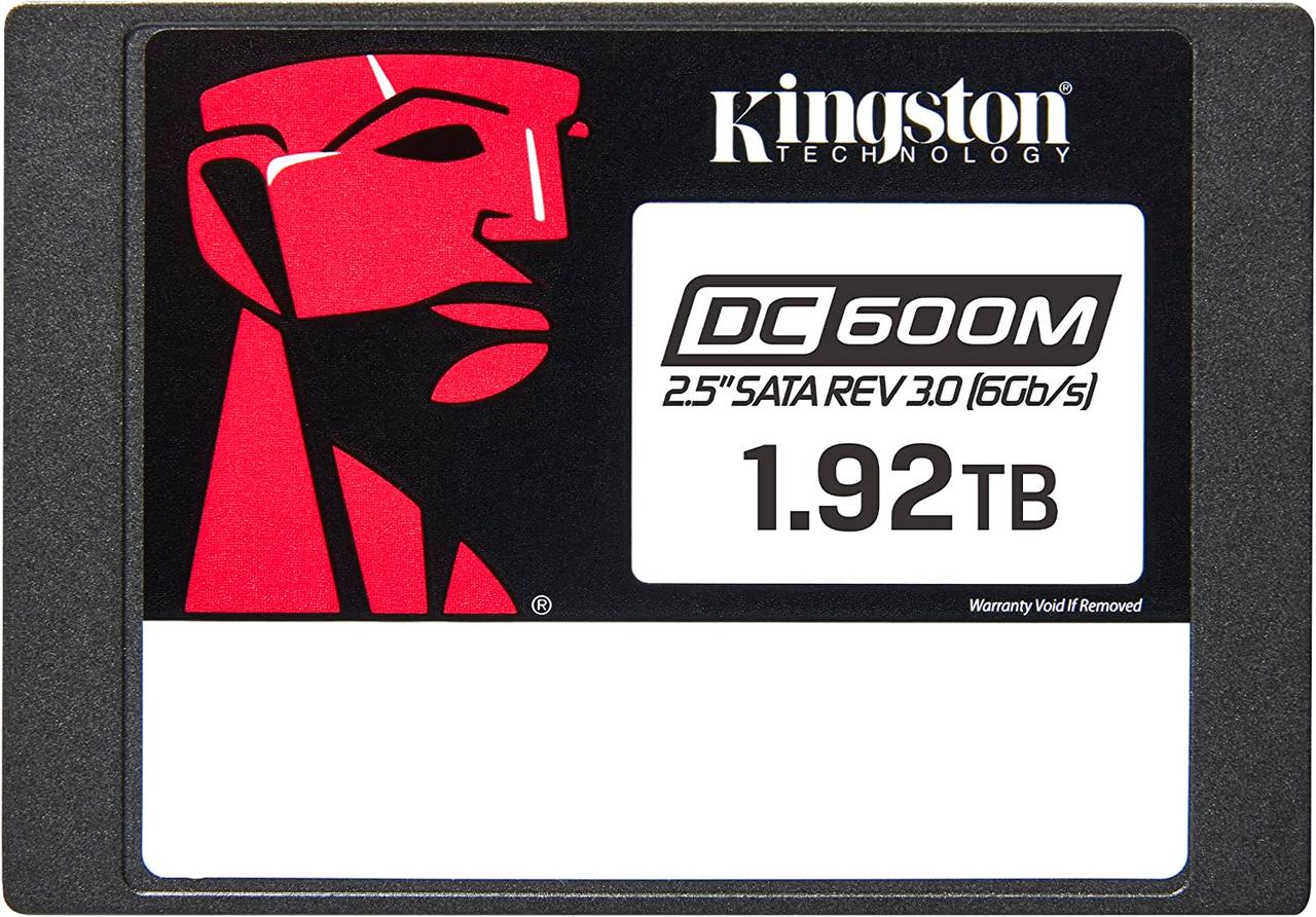 Накопитель твердотельный SSD 1.9TB Kingston SSD DC600M 2.5" SATAIII 3D TLC (SEDC600M/1920G)