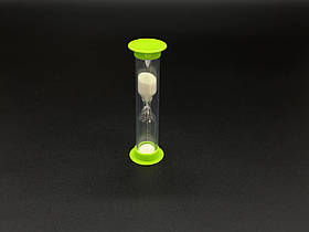 Пісковий годинник 60 секунд 86x16мм Зелений