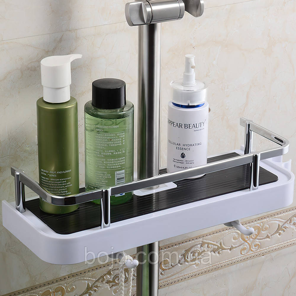 Підвісна полиця для ванної кімнати з тримачем для душу Shower Rack (205)