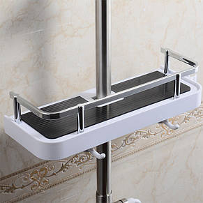 Підвісна полиця для ванної кімнати з тримачем для душу Shower Rack (205), фото 4