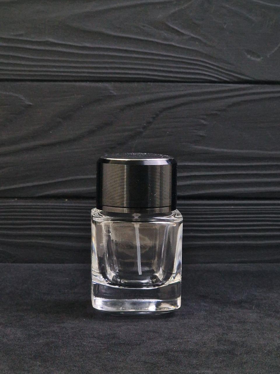 Парфумерний флакон 50 мл під завальцювання та самозащіпку "Faust" З кришкою Silver-charm, фото 1