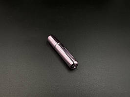 Атомайзер для спрей-духів з отвором для наповнення 80х16мм на 5мл. Світло-розового кольору.