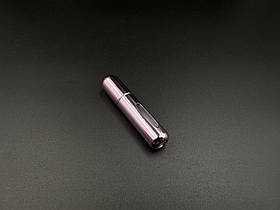 Атомайзер для спрей-духів з отвором для наповнення 80х16мм на 5мл. Світло-розового кольору.