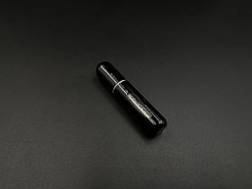 Атомайзер для спрей-духів з отвором для наповнення 80х16мм на 5мл. Чорний колір.