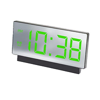Часы электронные настольные Clock VST-897-4 с ярко-зеленой подсветкой