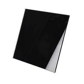 Панель для витяжних вентиляторів AirRoxy BLACK Plexi dRim 100/125 колір чорний 01-162
