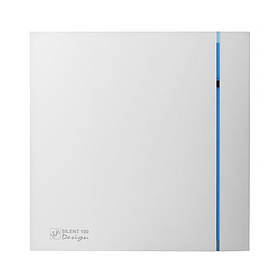 Витяжний вентилятор для ванної Soler & Palau SILENT 100 CZ DESIGN білий
