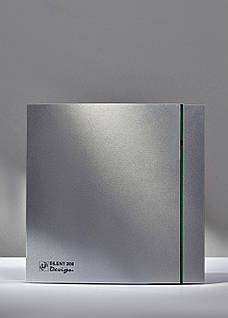 Витяжний вентилятор для ванної Soler & Palau SILENT 200 CZ SILVER DESIGN 3C сірий