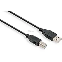 Кабель для принтера USB 2.0 AM/BM 3 m Vinga black