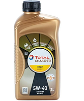 Моторне масло TOTAL Quartz 9000 5W-40 каністра 1л