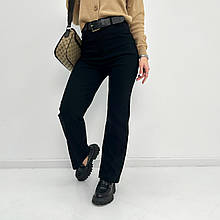 Брюки-палаццо з джинс-бенгаліну "Grape"