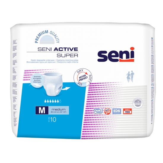 Підгузки-трусики для дорослих Seni Active Super Medium 10шт