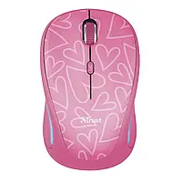 Беспроводная компьютерная мышь Trust Yvi Fx Wireless Mouse Pink 22336 1600 dpi