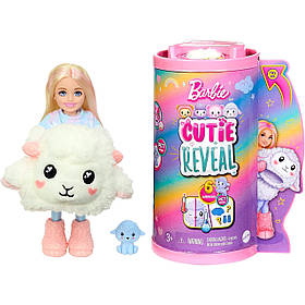 Лялька-сюрприз Barbie Cutie Reveal Chesea Ягня Змінює колір HKR18