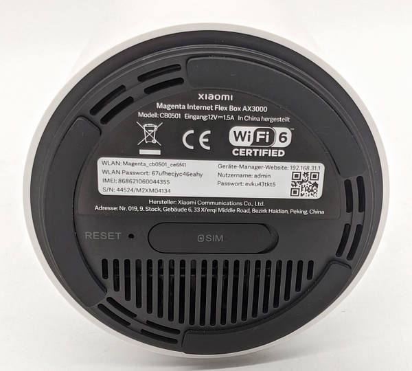 Роутер 4G LTE Xiaomi Magenta Internet Flex Box AX3000 Роутер 4G LTE Xiaomi Magenta Internet Flex Box AX3000