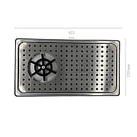 Ринзер для пітчерів і бокалів з каплезбірником - ополіскувач для бара, кав'ярні, пабу - спіл стоп для бару