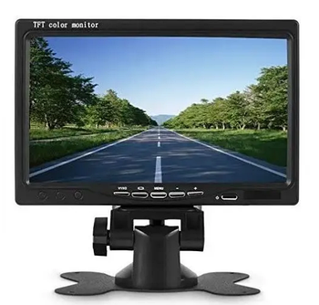 Дисплей LCD 7" для двох камер Монітор для камери в авто