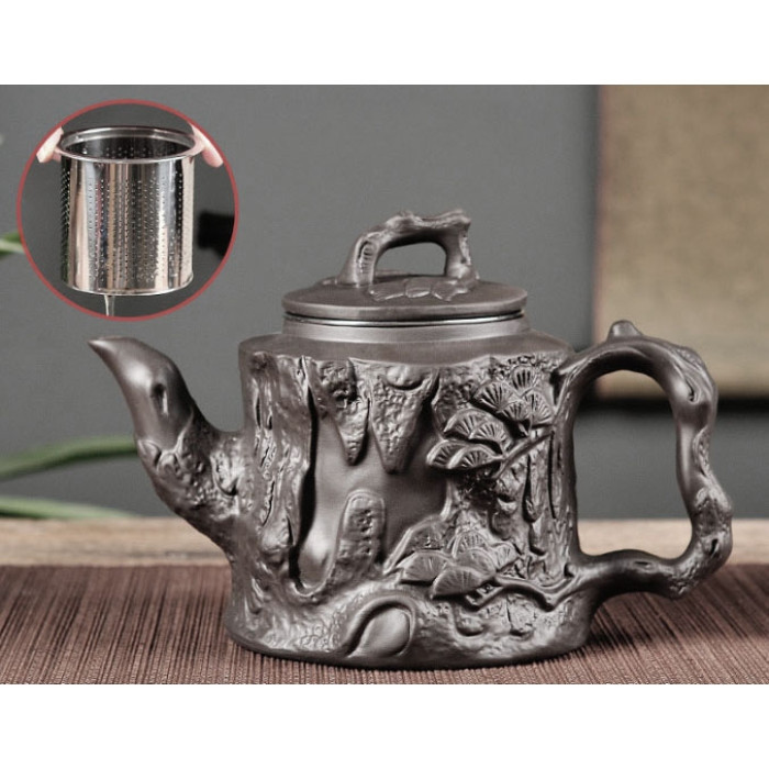 Чайник, чайник із глини, глиняний заварник, заварник із глини, заварник для чаю,