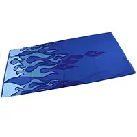 Бафф бандана-трансформер шарф из микрофибры 25 синий огонь