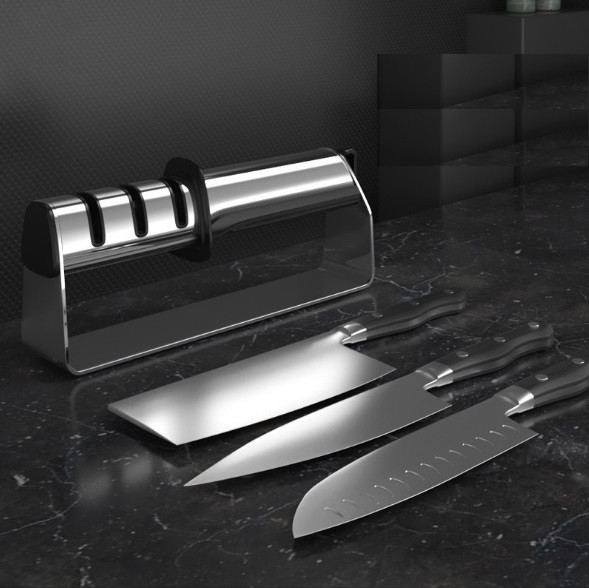Точилка металлическая для ножей Messer - фото 9 - id-p2114407813