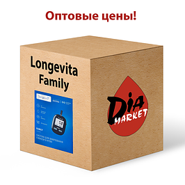 Оптові ціни на глюкометри Лонгевіта Фемелі (Longevita Family)