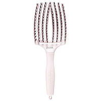 Щетка массажная Olivia Garden Fingerbrush Combo Pastel Pink LARGE