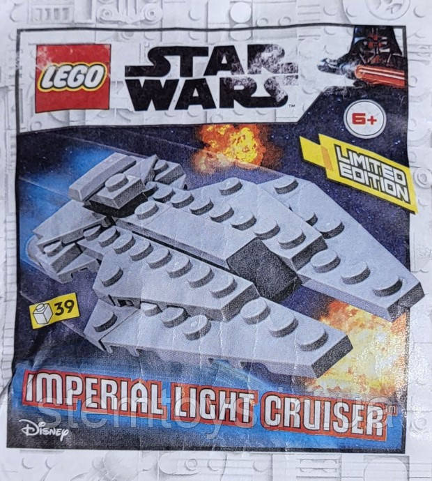 Конструктор LEGO Star Wars Imperial Light Cruiser paper bag, 912290, Лего Зоряні війни Імперський легкий крейсер, полібег