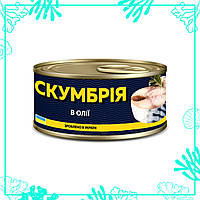 Скумбрия в олії 240г