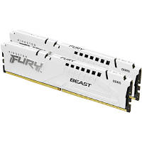 Модуль памяти для компьютера DDR5 64GB (2x32GB) 5600 MHz Beast White EXPO Kingston Fury (ex.HyperX)