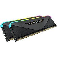 Модуль памяти для компьютера DDR5 64GB (2x32GB) 5600 MHz Vengeance RGB Black Corsair (CMH64GX5M2B5600C36) o